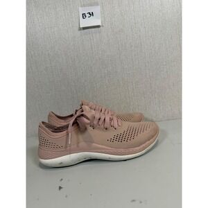 Crocs Shoes Womens 8 Pink LiteRide 360 Pacer Walking Athletic Sneakers Comfort